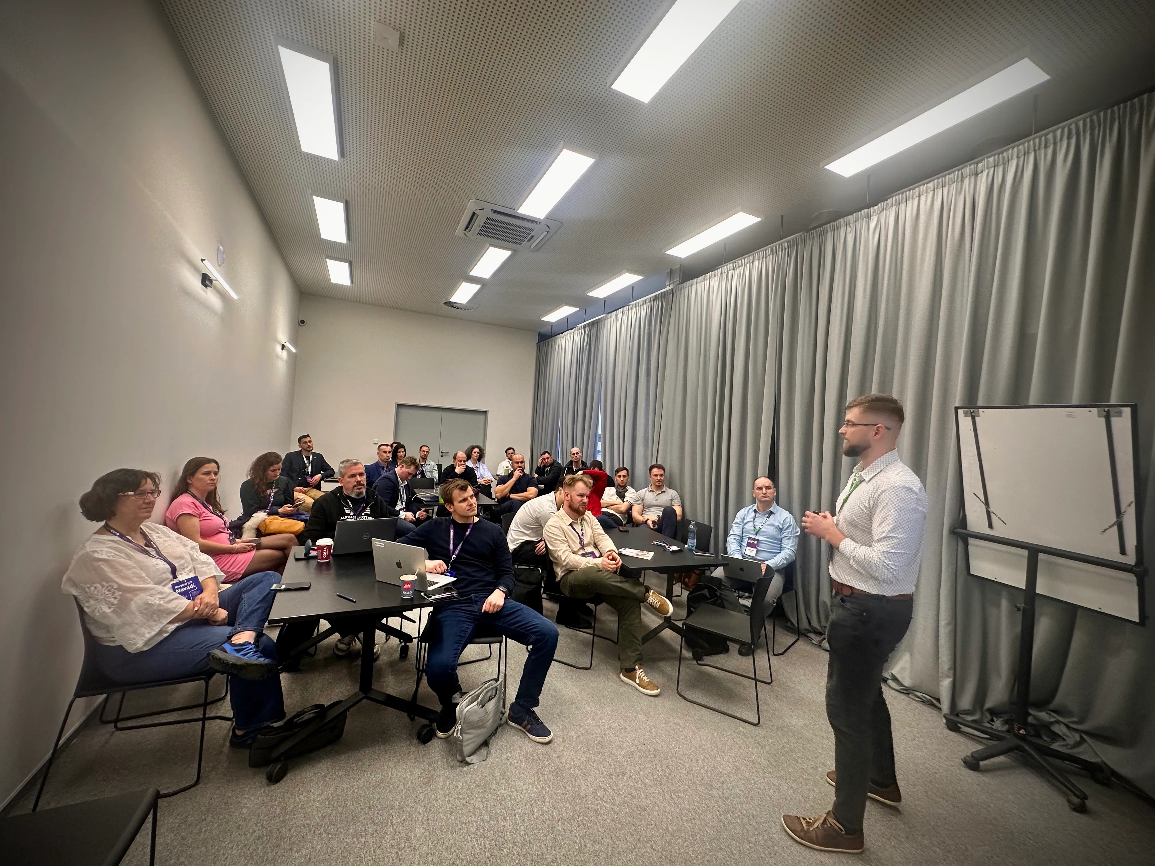Techmates workshop on AI transformation at Czech Online Expo